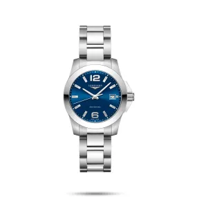 -Orologio Longines Conquest Blu L33774966