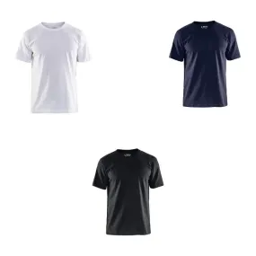 10 pezzi - T-shirt maniche corte da Lavoro Blaklader 100% cotone 330210301000L