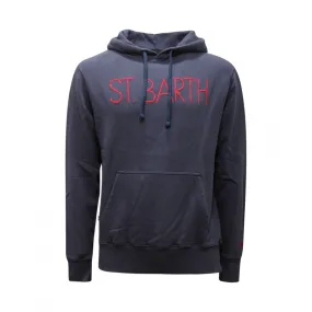 4675AV FELPA UOMO MC2 SAINT BARTH TRIBECA MAN SWEATSHIRT BLUE