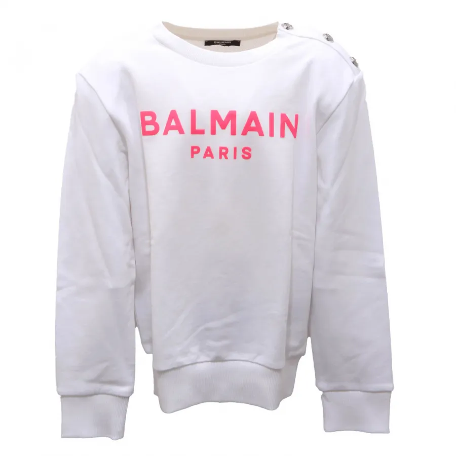 6808AO felpa bimba BALMAIN girl kid sweatshirt