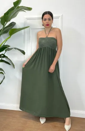 ABITO CON ELASTICO 369 verde militare