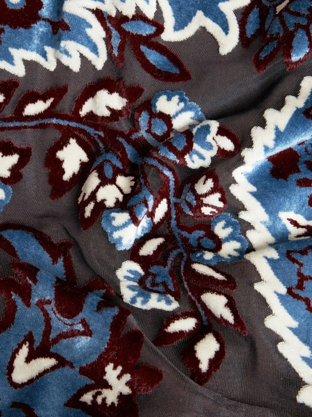 Abito etro con effetto jacquard