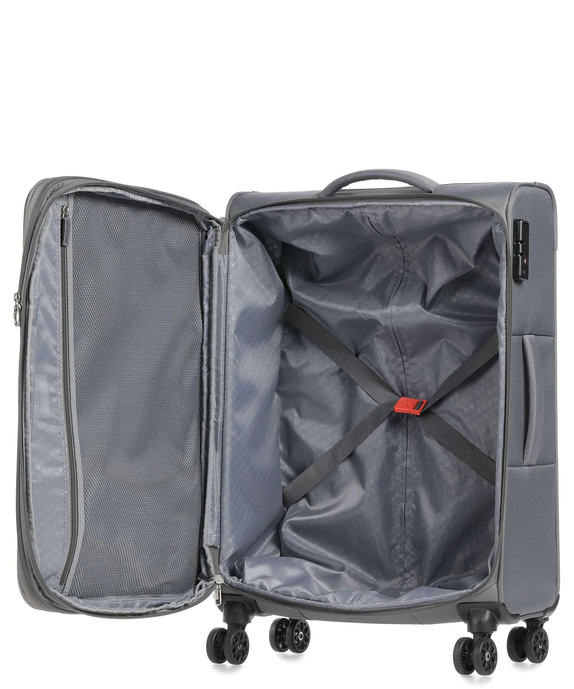  American Tourister Fun Cruise Valigia trolley (4 ruote) grigio 68 cm  
