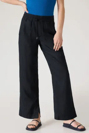 Athleta 100% Linen Retreat Wide Leg Trousers    