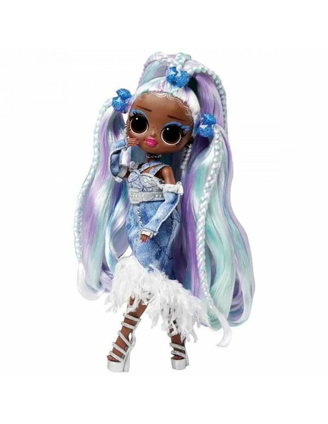 Bambola da Pettinare MGAs Mermaze Mermaid L.O.L. Surprise OMG Fashion Show Hair Edition - Lady Braids
