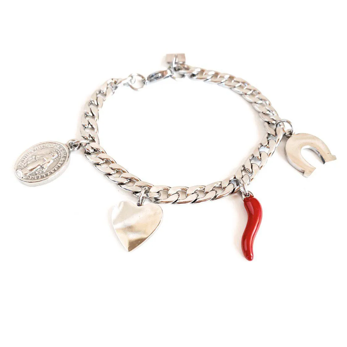 BRACCIALE AMORE E FORTUNA ORO O ARGENTO