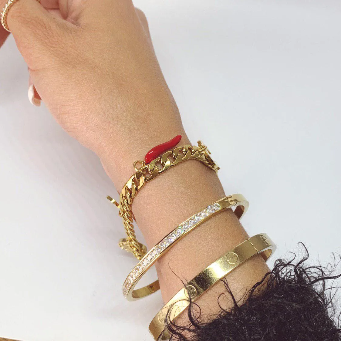 BRACCIALE AMORE E FORTUNA ORO O ARGENTO