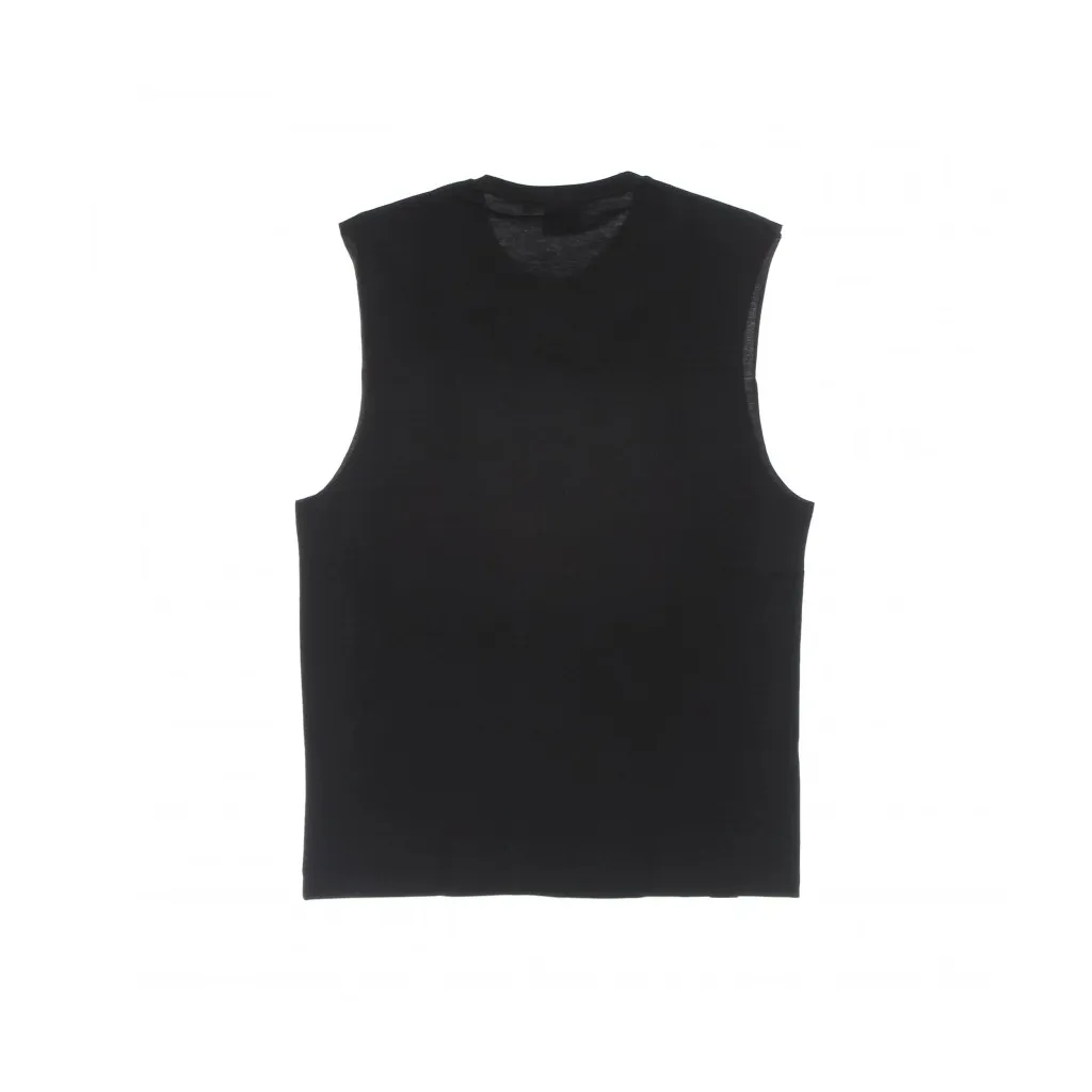 canotta uomo nba tear logo sleeveless tee chibul BLACK