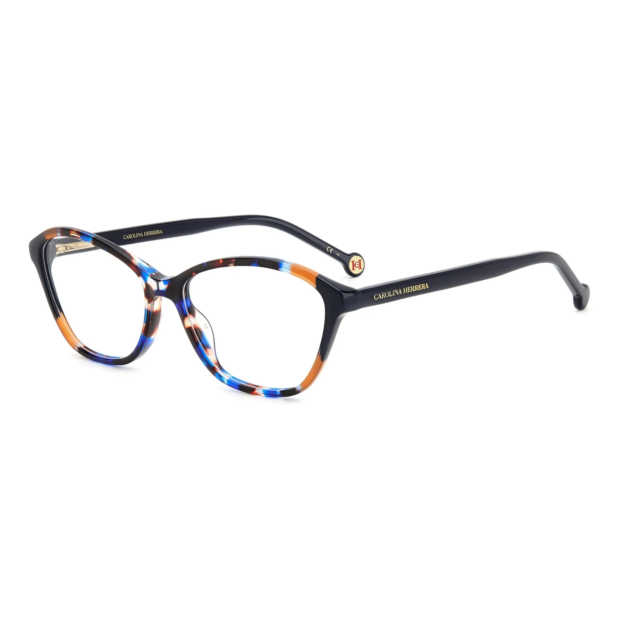   Carolina Herrera HER 0122 - 1BC Blu Avana | Occhiale Da Vista Donna 