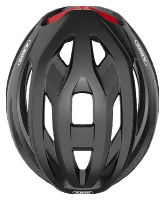 Casco Abus Sport Stormchaser Titan Nero / Rosso