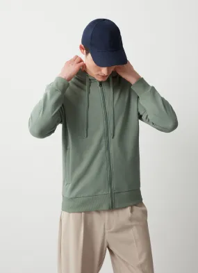 Casual hooded sweatshirt