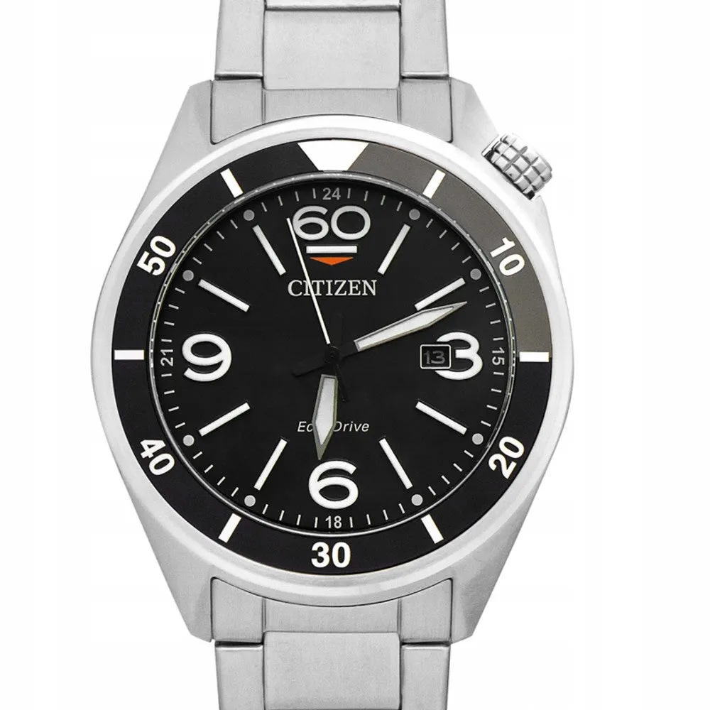 CITIZEN Orologio Uomo Solo Tempo Seaplane Nero