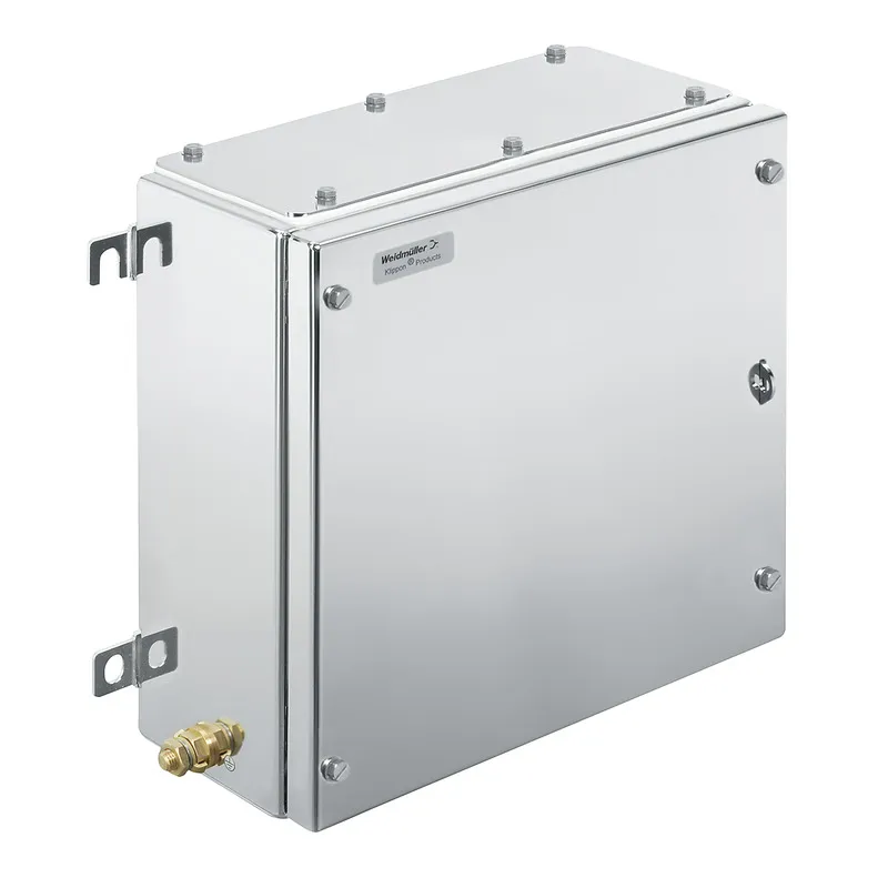 Contenitore Weidmüller in Acciaio inox AISI 316 306 x 306 x 150mm, col. Grigio, IP67