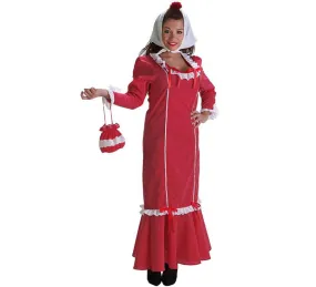 Costume rosso da donna Chulapa di madrid