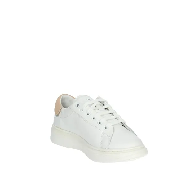 D.A.T.E.  SNEAKERS BASSA J361-SF-CA BIANCO/ROSA