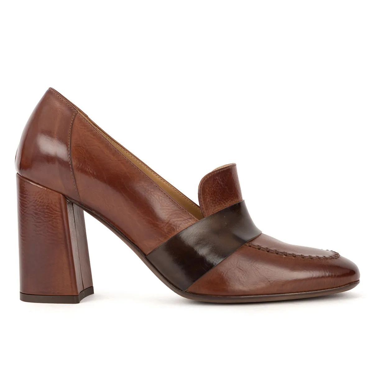 DUNIA 80004Burnt brown pumps