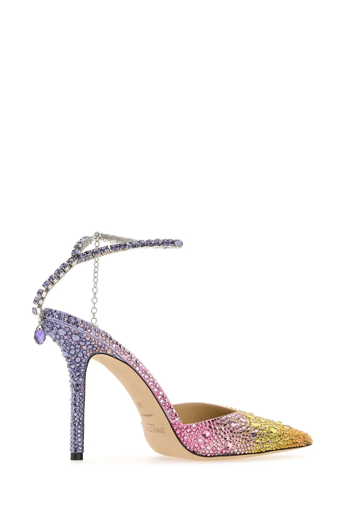 Embellished leather Saeda 100 pumps    