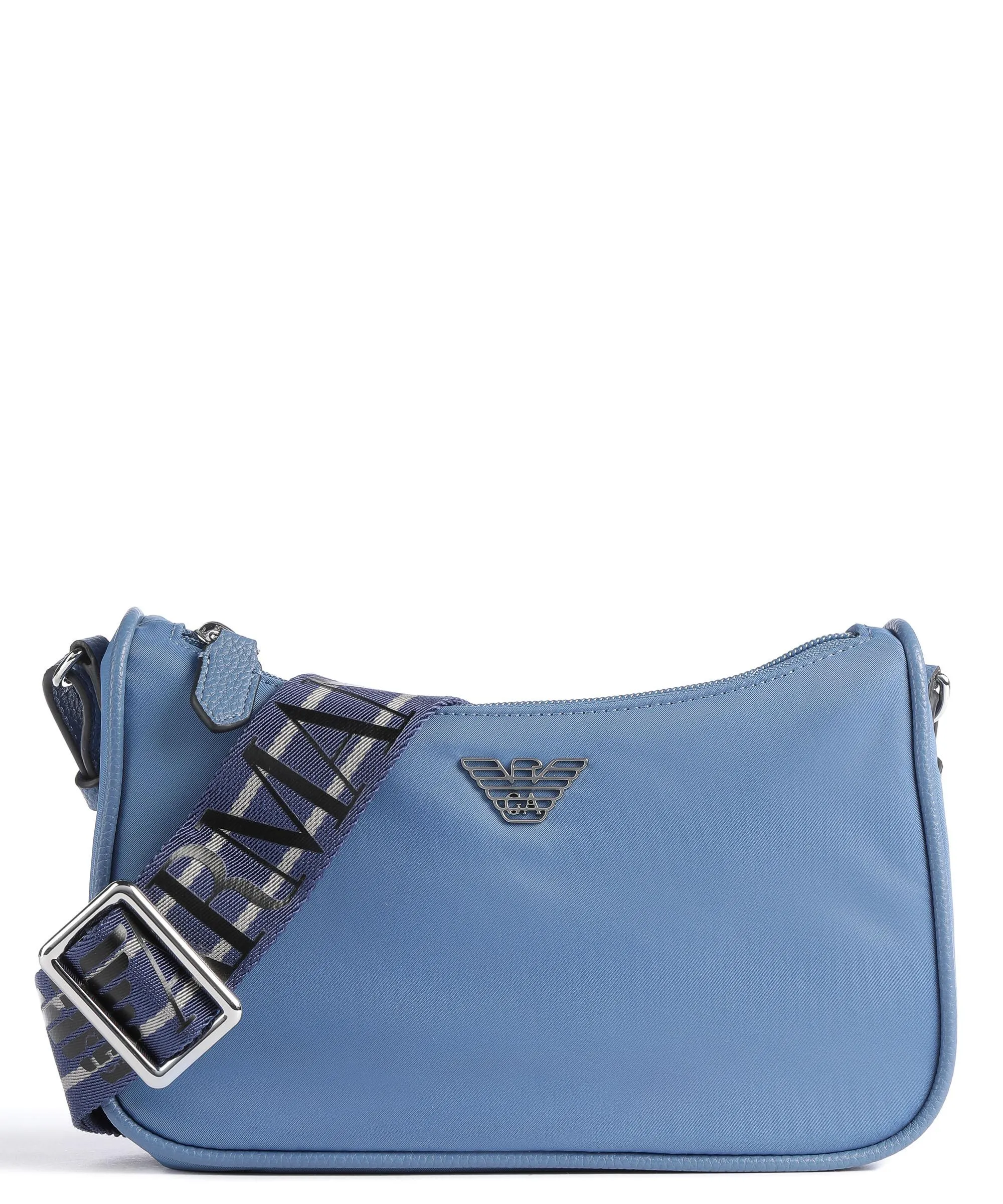  Emporio Armani Lilly Borsa a tracolla poliammide blu-grigio  