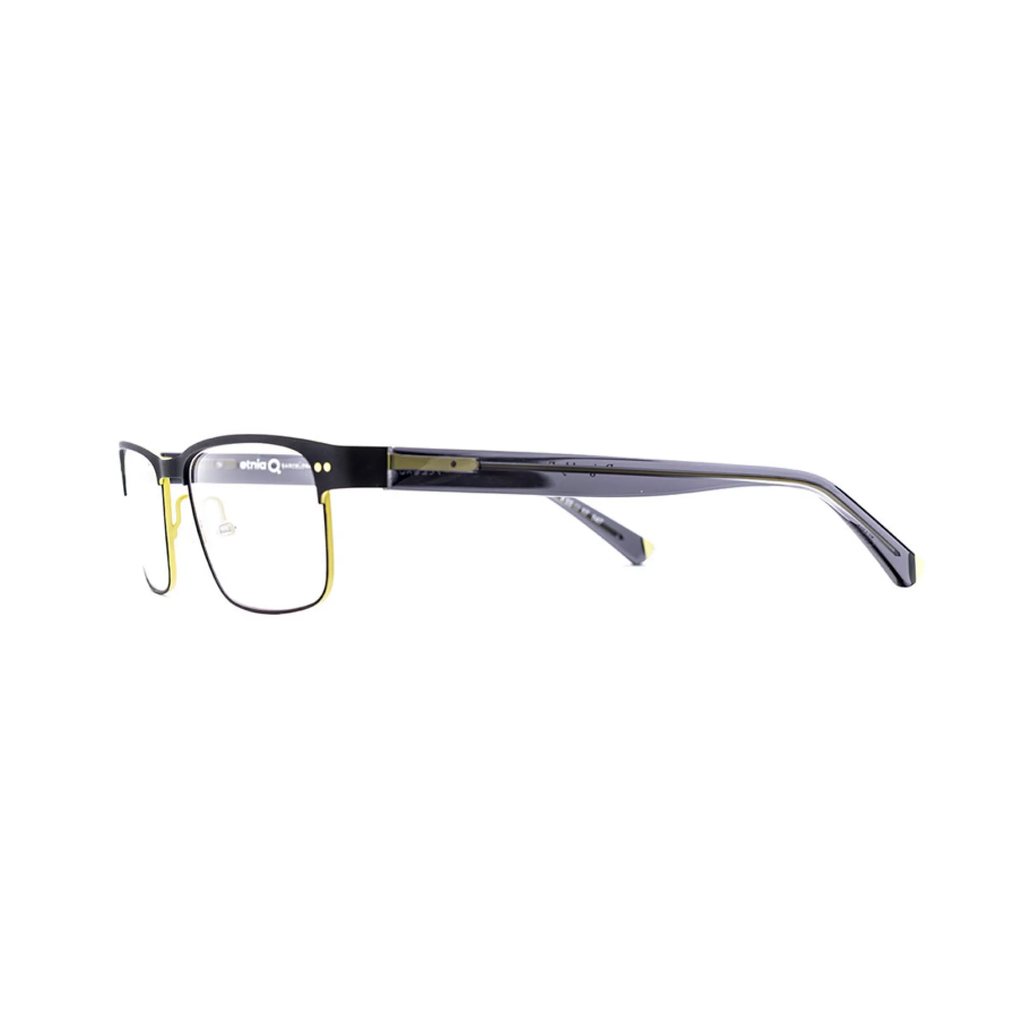   Etnia Barcelona BRANDON - BKYW Nero Giallo | Occhiale Da Vista Uomo 