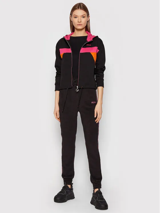 FILA Donna Pantalone Panju Nero
