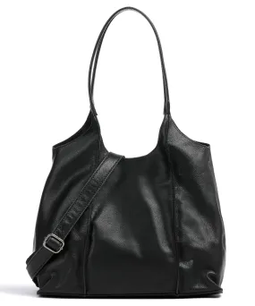 FredsBruder FB Borsa shopper pelle granulata nero  