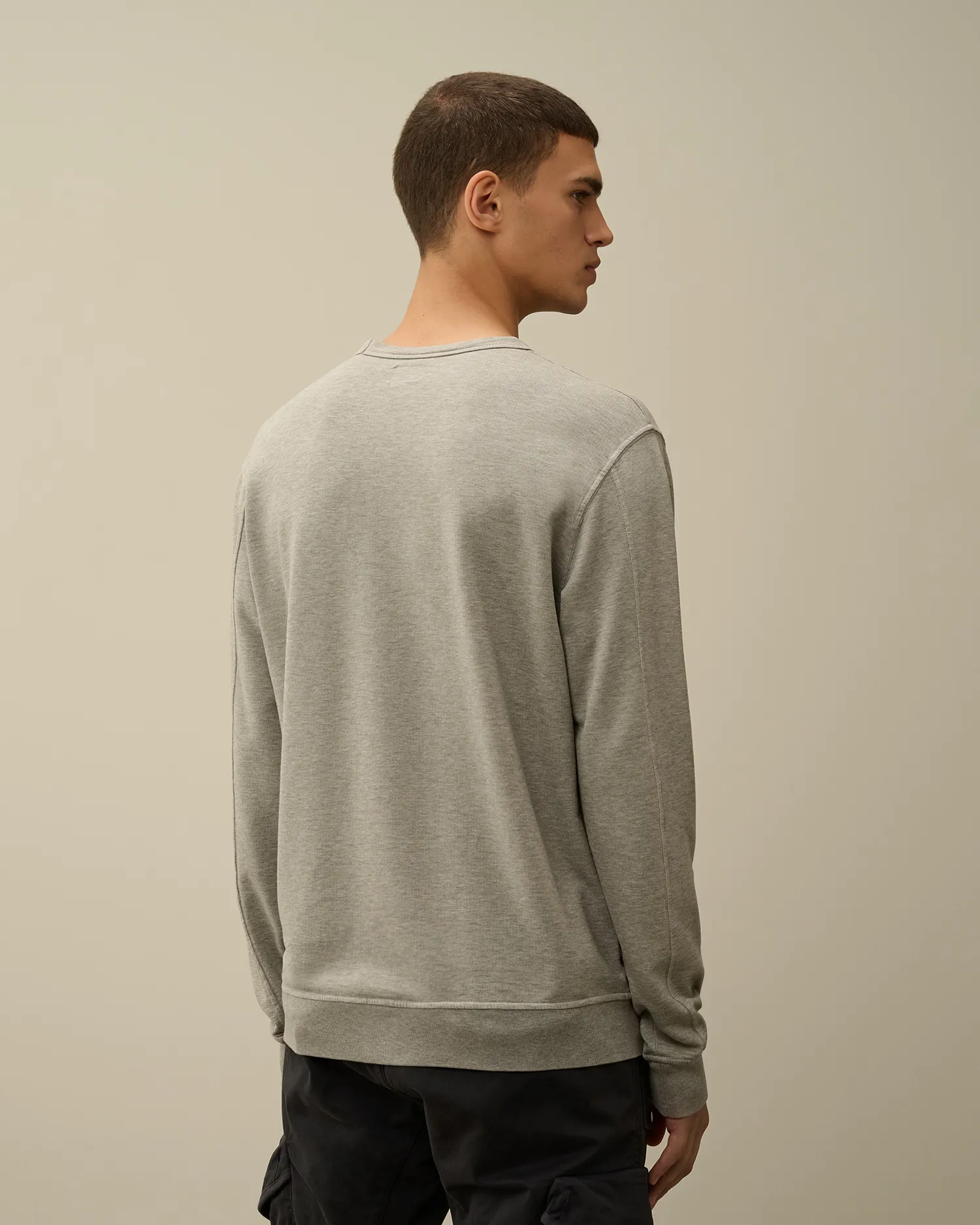 Light Fleece Crew Neck Sweatshirt