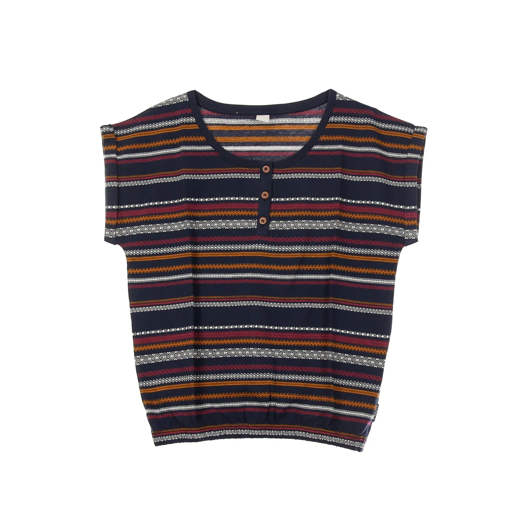 Maglietta Corta Donna Caipini Crop Tee Navy