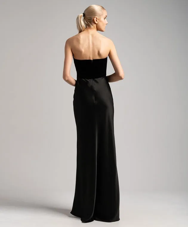 Max Mara Abito bustier nero Caldaia CALDAIA