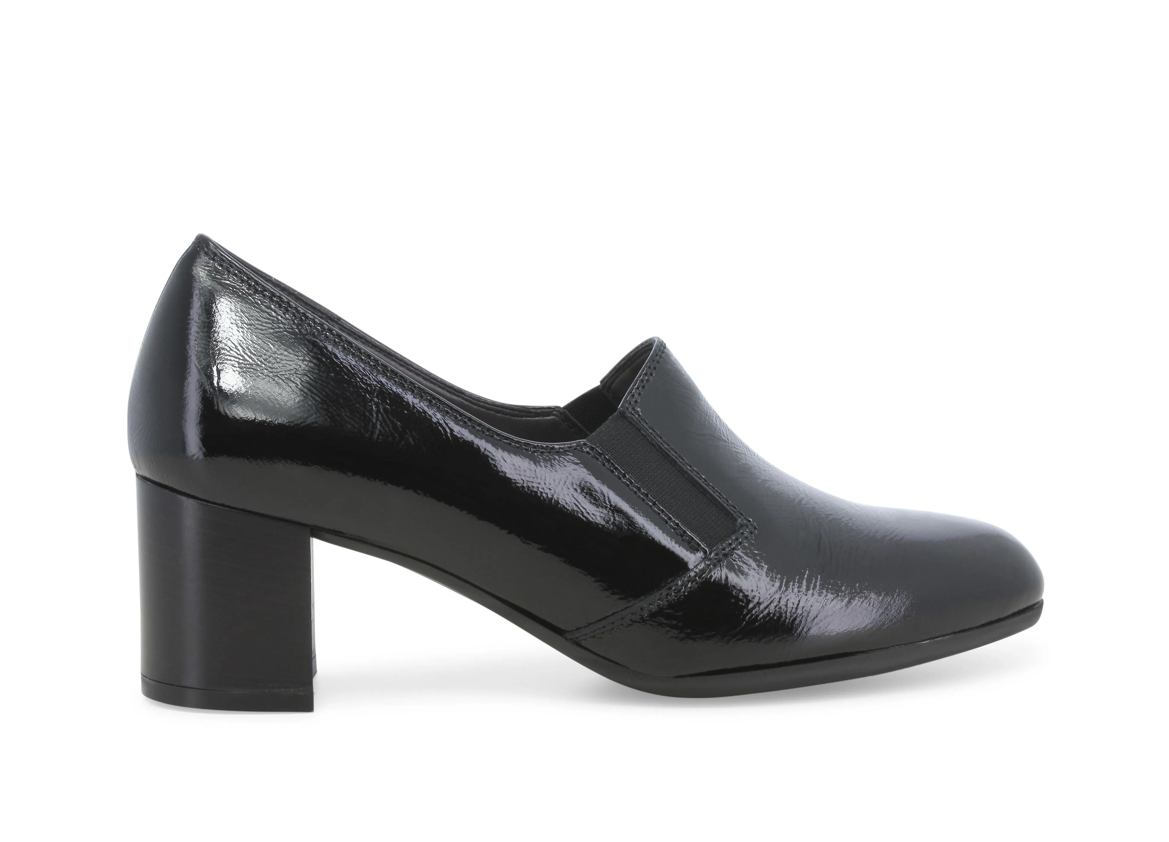 Melluso Mocassino donna in vernice nero x5327w
