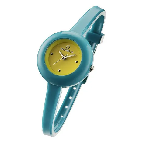 OPS OBJECTS OROLOGIO OPSOBJECTS CHéRIE AZZURRO/GIALLO