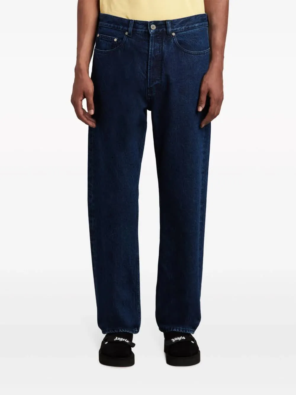 Palm Angels Jeans in forma libera con logo