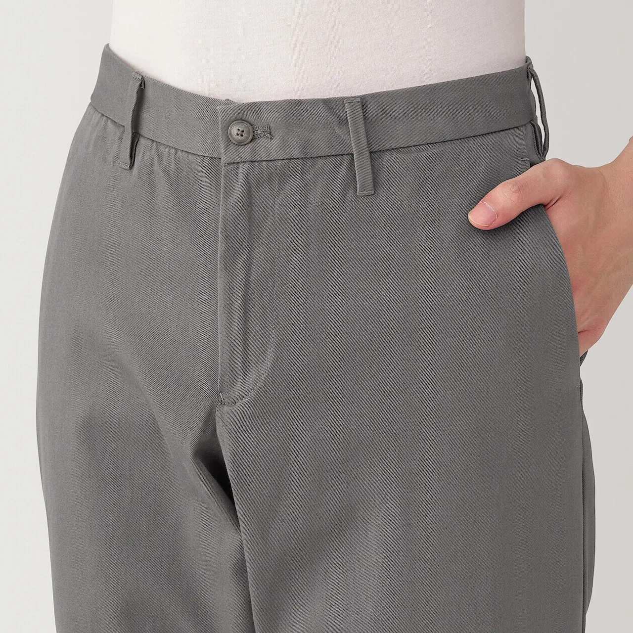 Pantaloni chino a gamba slim elasticizzati ‐ Lunghezza gamba lunga