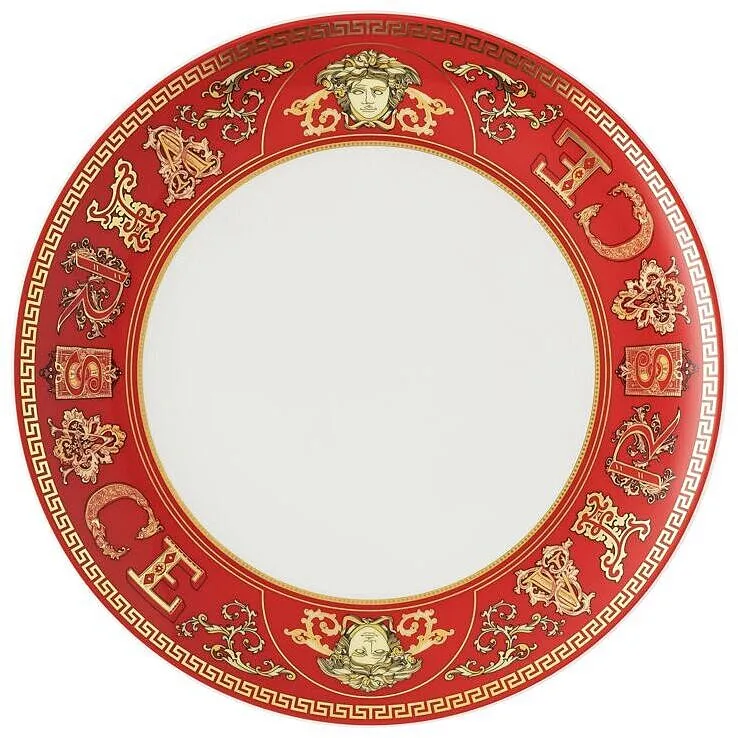 Piatto Porcellana Versace Virtus