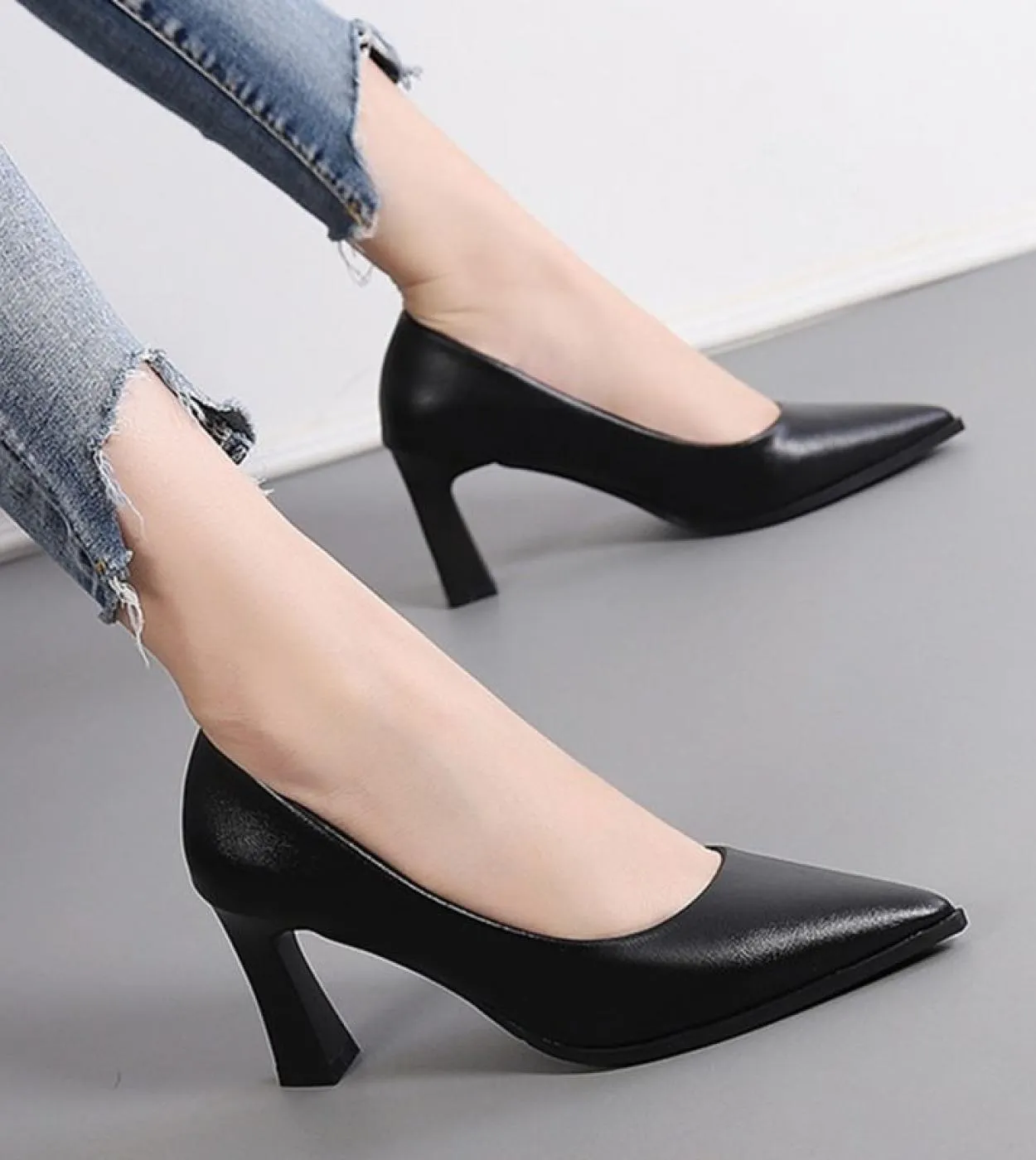 Plus Size Women Shoes 42 43 44 45 46 Heel  Shoes Pumps 44 Size Heel  Ladies High