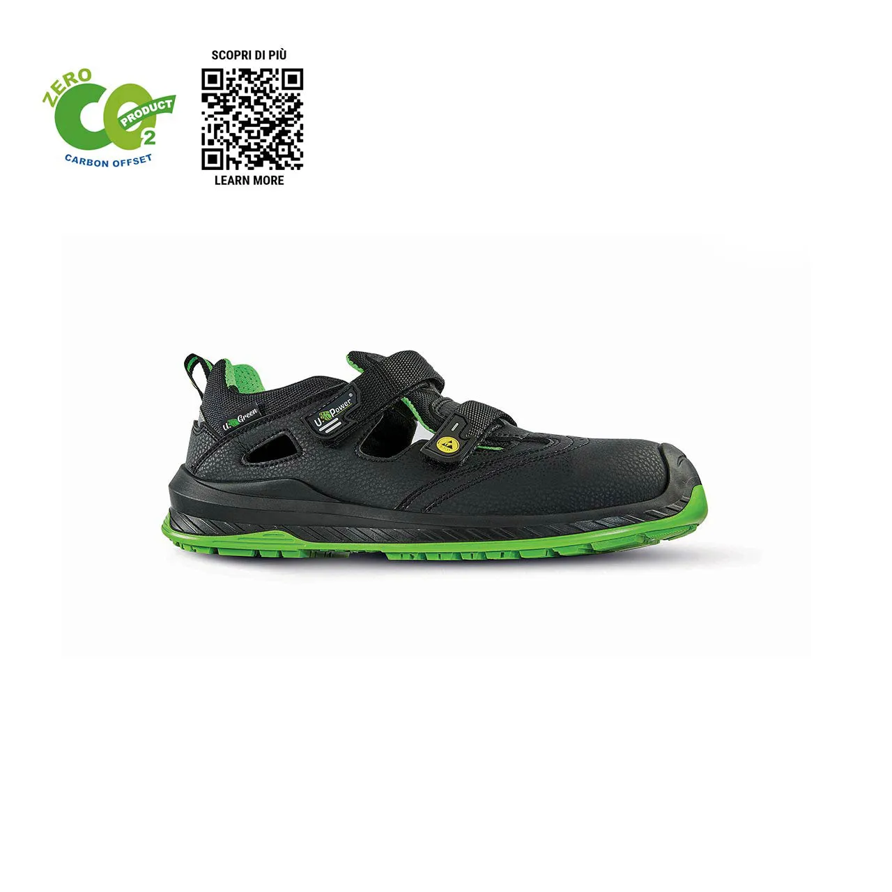 Scarpe antinfortunistiche UPower BROOK UK, 43 Uomo, con puntale di sicurezza