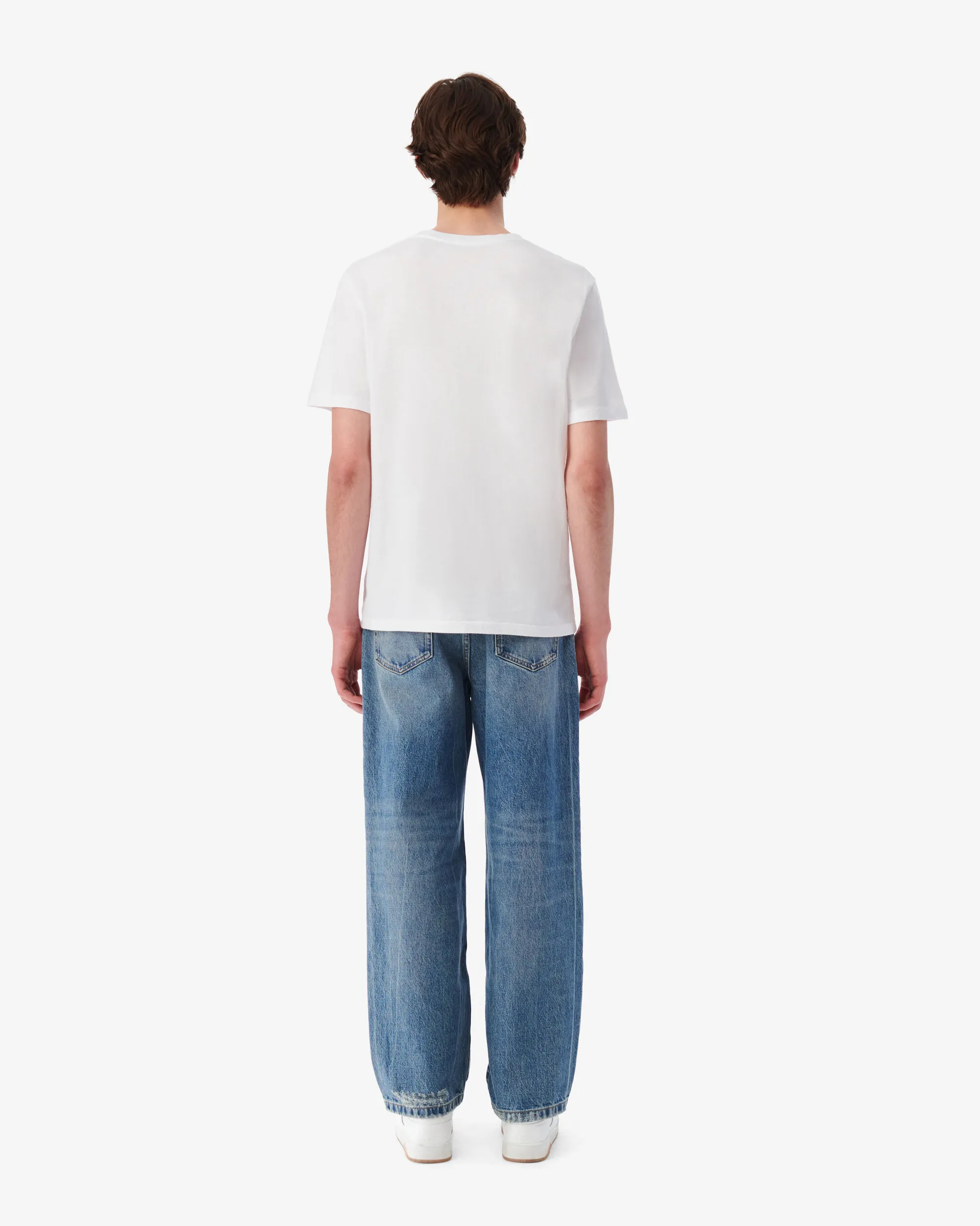 T-SHIRT GIROCOLLO CON STAMPA RIDA