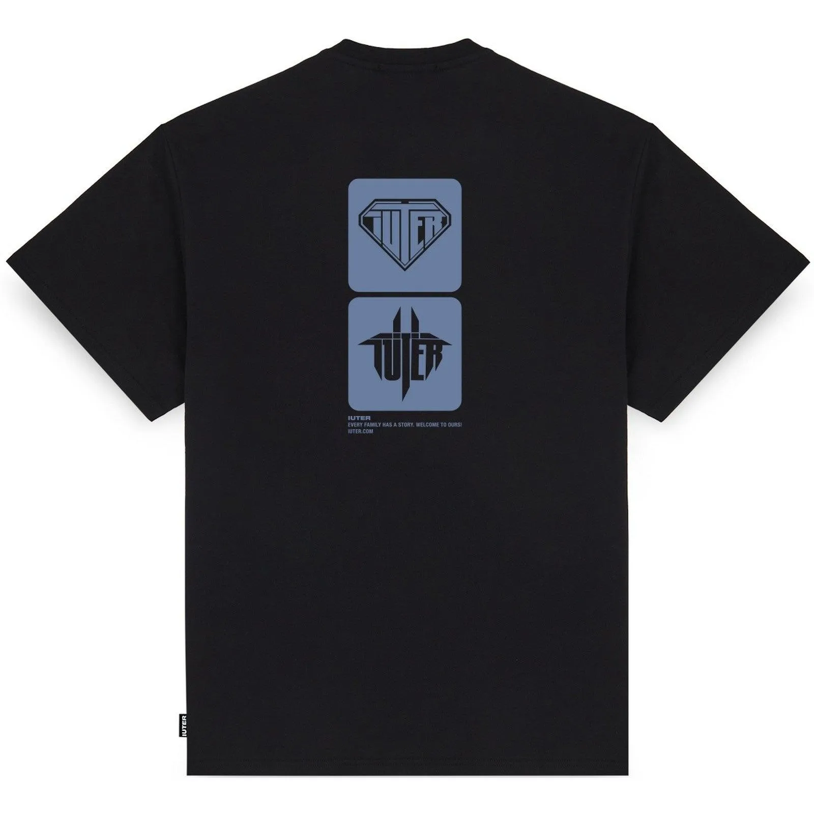 T-shirt Uomo Iuter - Tab Tee - Nero