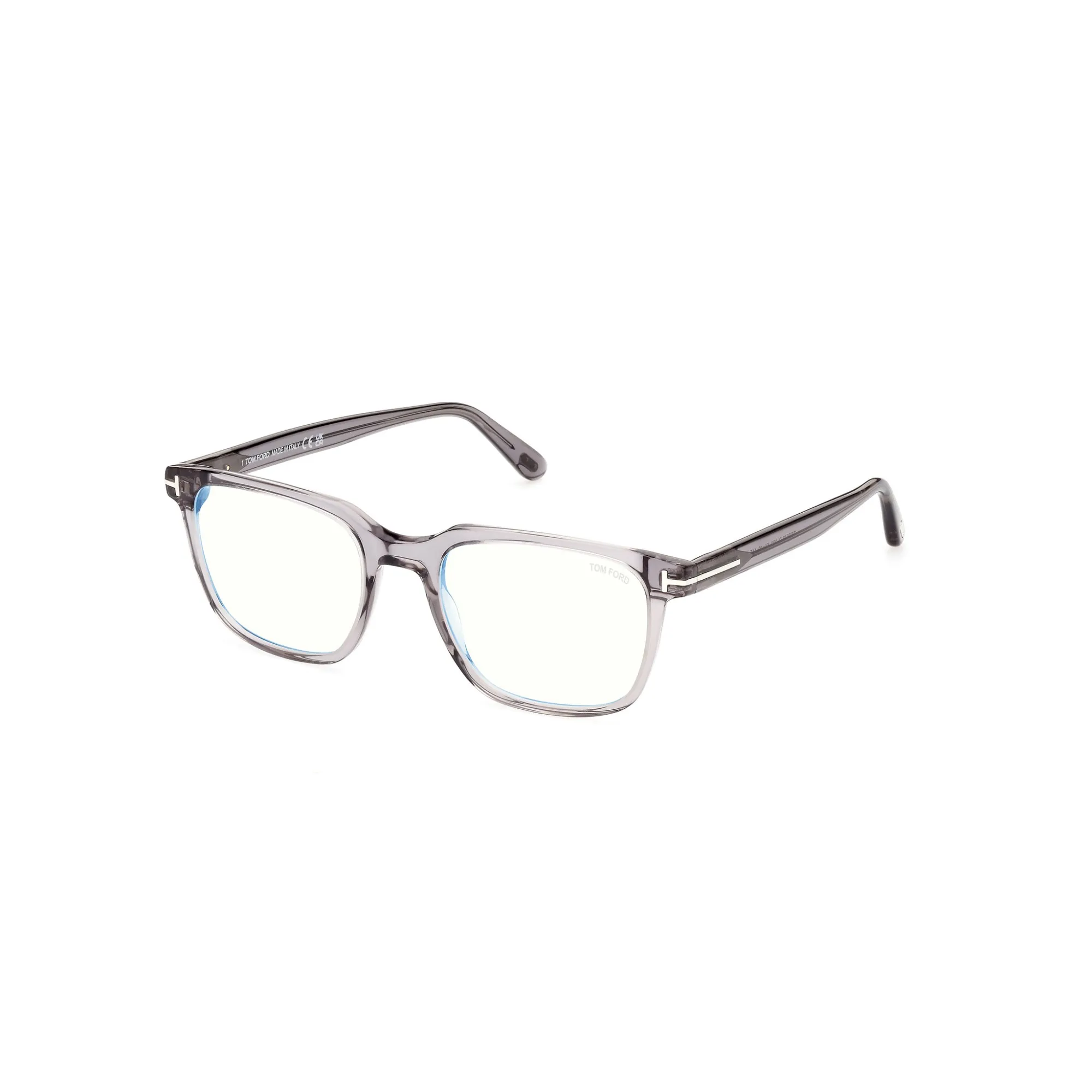   Tom Ford FT 5818-B Blu Filter 020 Grigio Altro | Occhiale Da Vista Uomo 