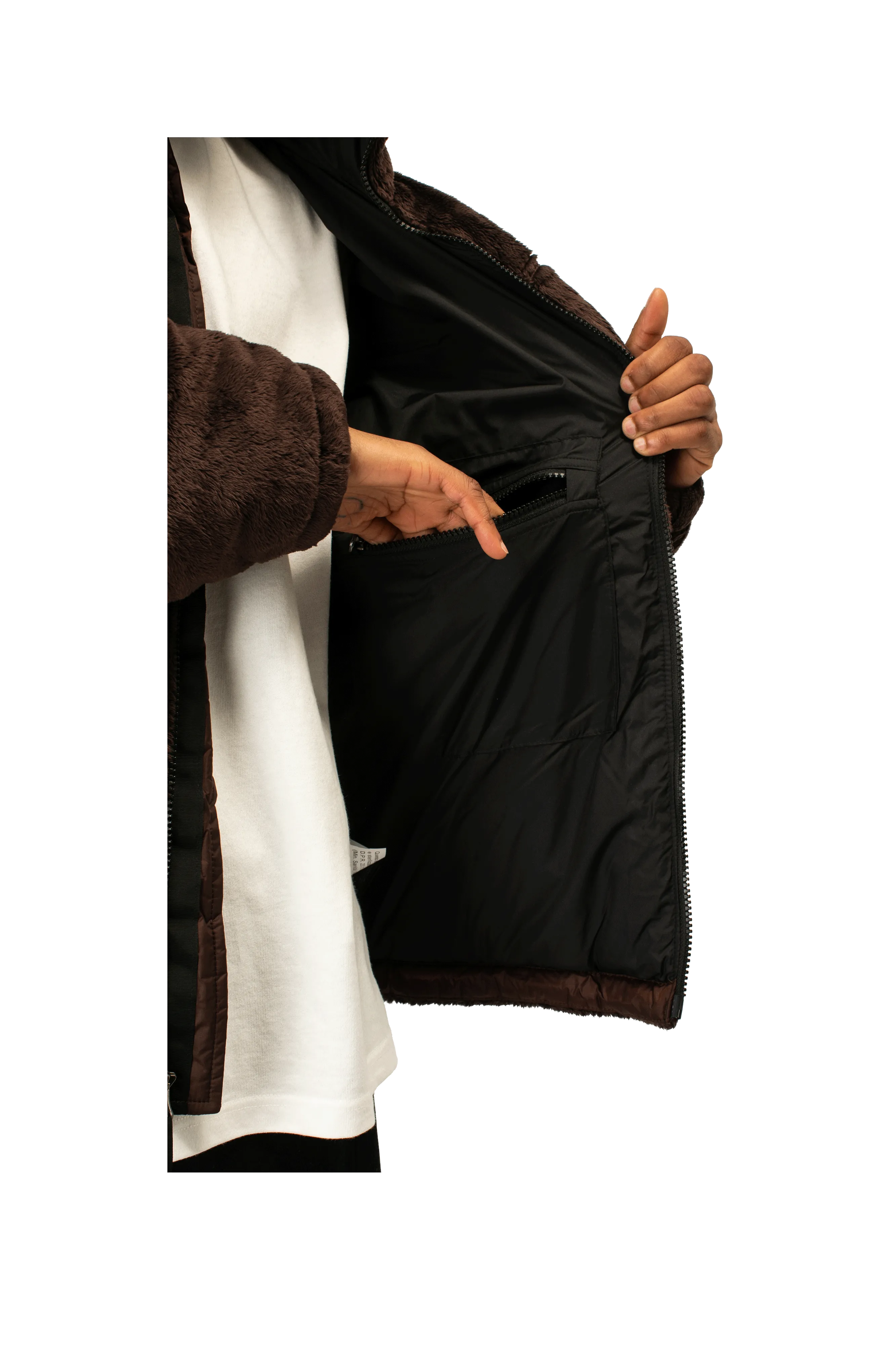 Versa Velour Nuptse Jacket